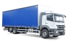 Van Hire Waterlooville - 26 Tonne Curtain Side Truck - Truck hire Waterlooville