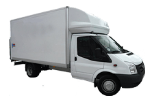 Van Hire Waterlooville - Ford Luton 3.5 ton Tail Box Lift Truck - Truck hire Waterlooville